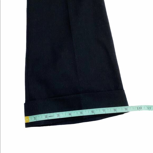 Banana Republic Factory Size 2 Short Charcoal Gray Wool Blend Dress Pants - Picture 9 of 13